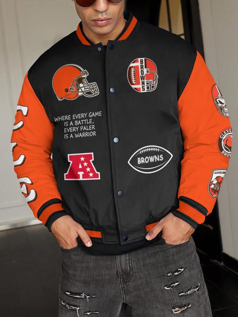 Cleveland Browns Varsity Jacket