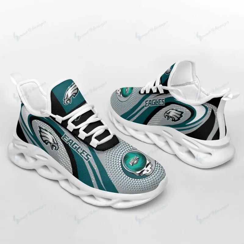 Philadelphia Eagles Yezy Running Sneakers Lifestyle