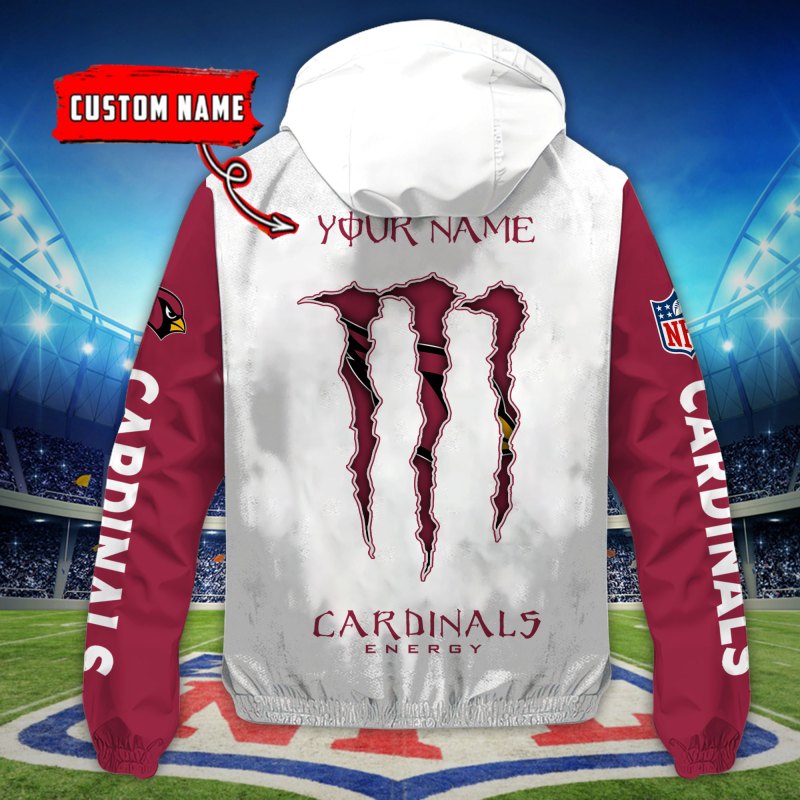 Arizona Cardinals Outdoor Jacket Side View