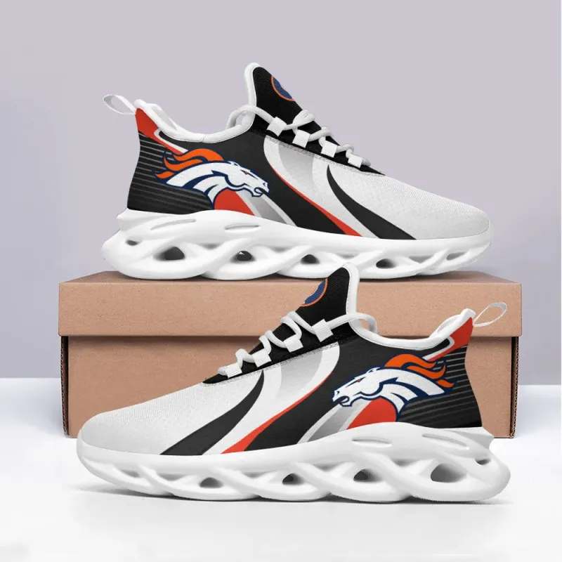 Another View of Denver Broncos Yezy Running Sneakers