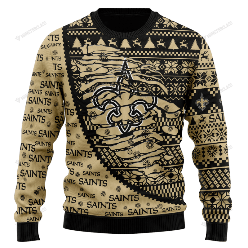 New Orleans Saints Woolen Sweater