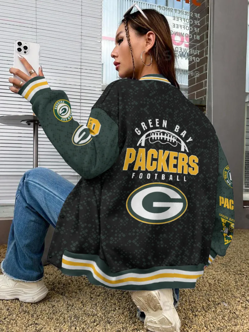 Green Bay Packers Varsity Jacket Details