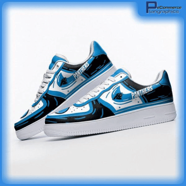 Custom Carolina Panthers Sneakers
