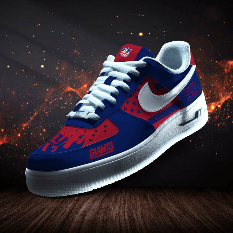 New York Giants Personalized Sneakers