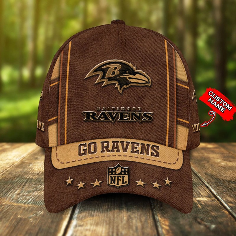 Baltimore Ravens Personalized Classic Cap
