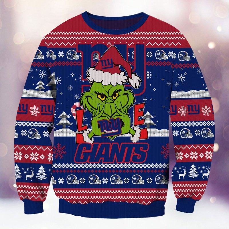 New York Giants Ugly Christmas Sweater Image 3