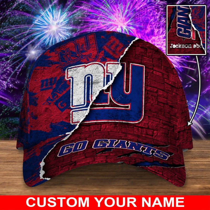New York Giants Personalized Classic Cap