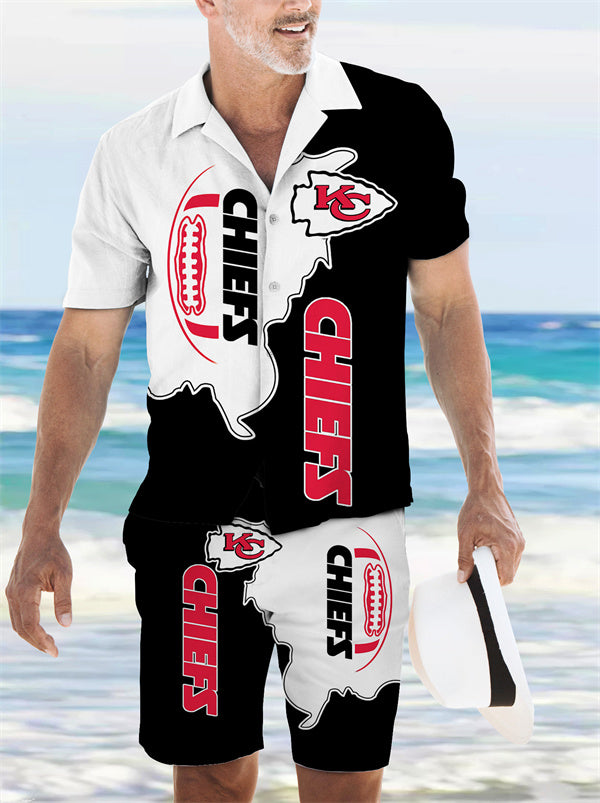 Kansas City Chiefs Hawaiian Shirt and Shorts