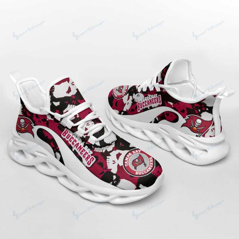 Tampa Bay Buccaneers Yezy Sneakers Side View