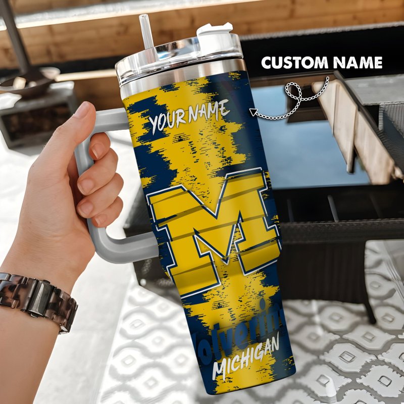 Michigan Wolverines Tumbler