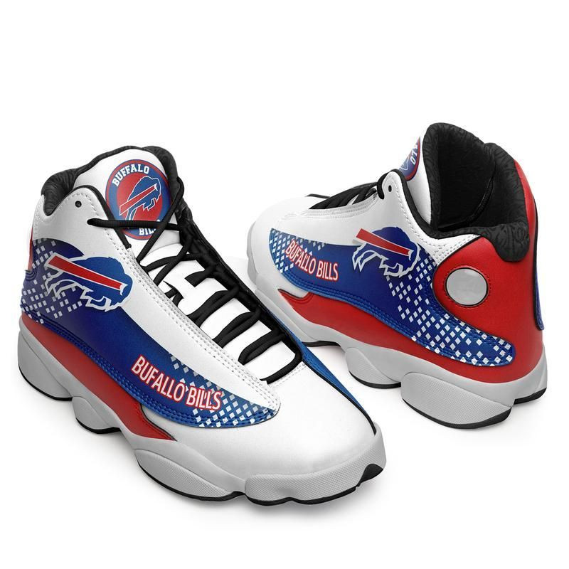 Buffalo Bills AJD13 Sneakers Top View
