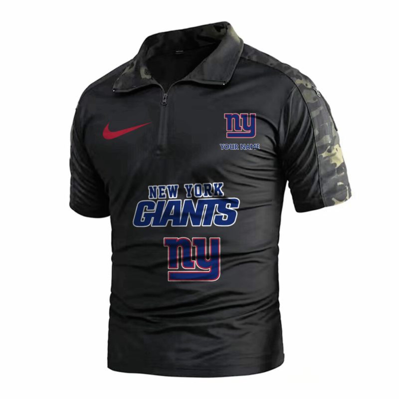 New York Giants Polo Shirt Back View