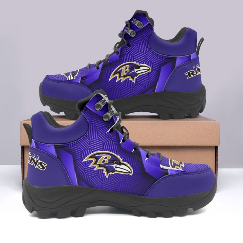 Baltimore Ravens Hiking Shoes Features