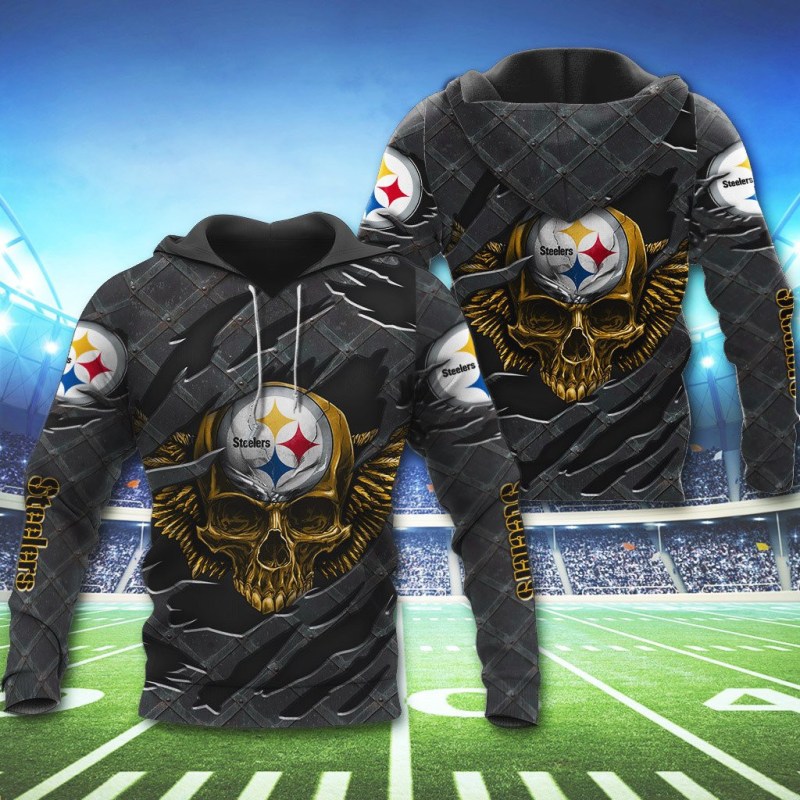 Pittsburgh Steelers All Over Printed Sweater