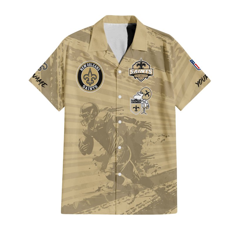 New Orleans Saints Hawaiian Shirt Style