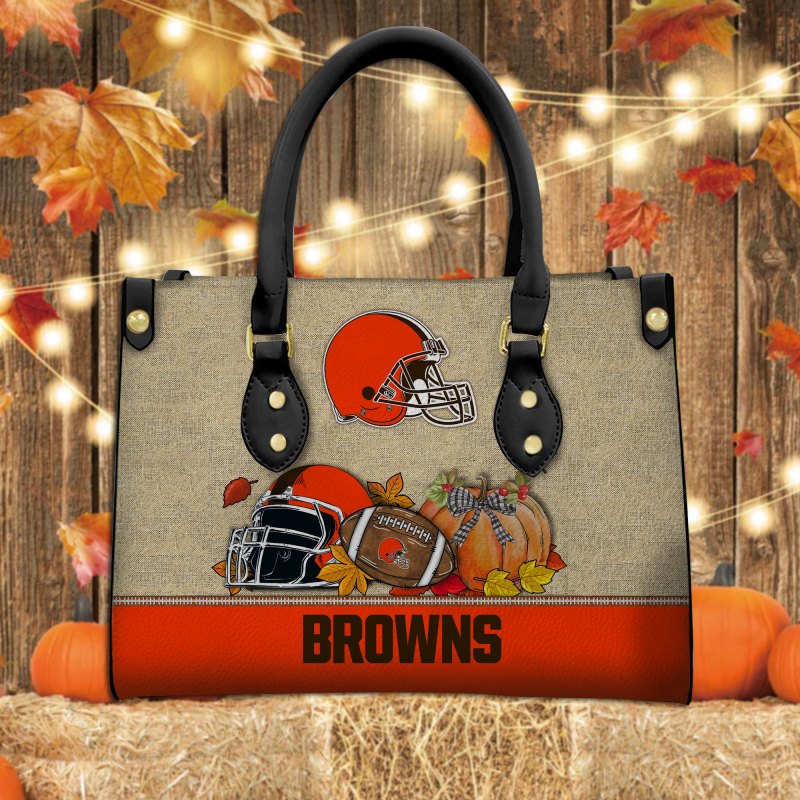 Cleveland Browns Hand Bag Mockup 3