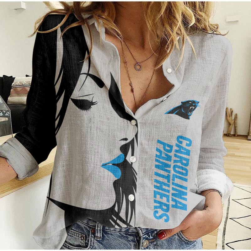 Carolina Panthers Women's Shirt Back View