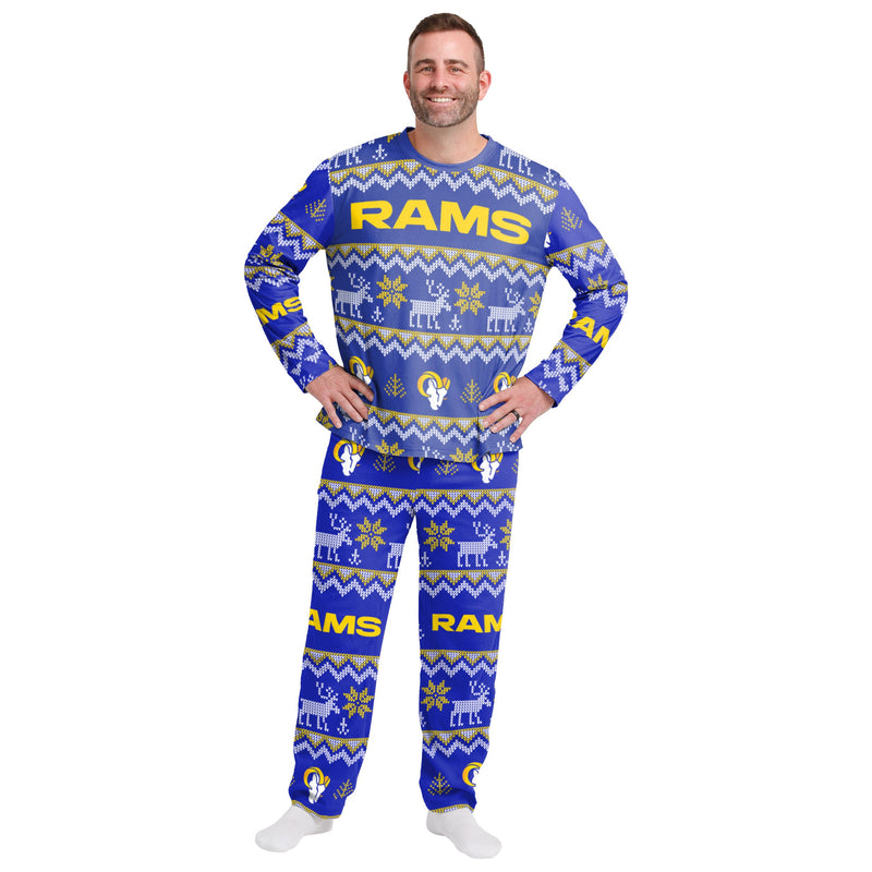Los Angeles Rams Family Holiday Pajamas Image 2