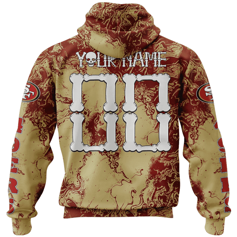 San Francisco 49ers Personalized All Over Printed Ugly Christmas Sweater