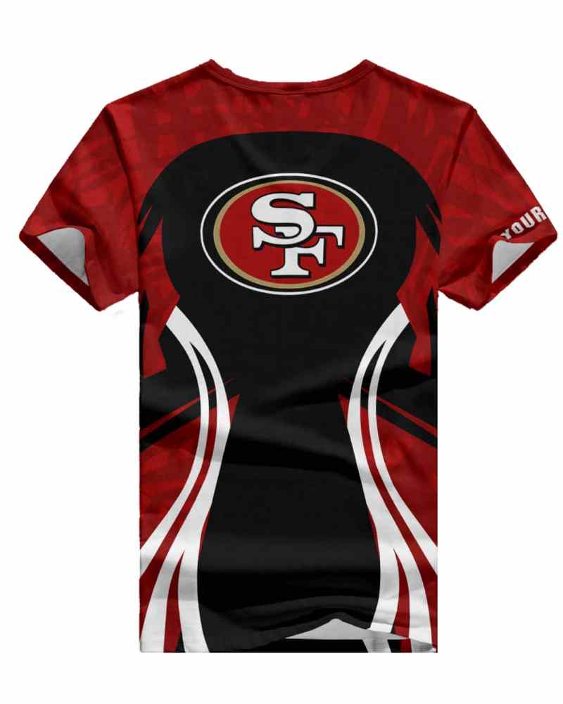 San Francisco 49ers V-Neck T-Shirt in Different View