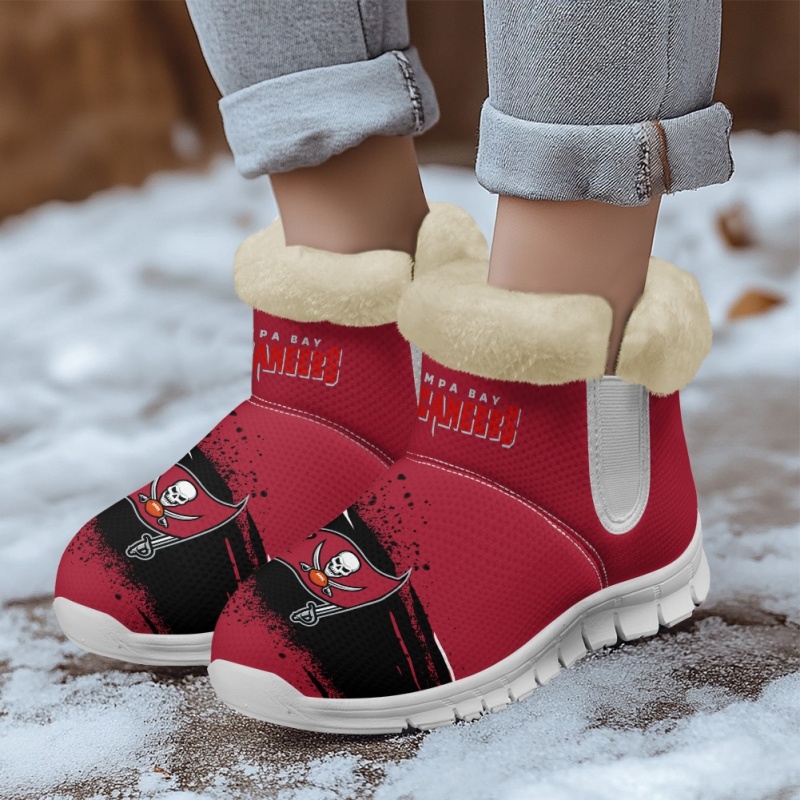 Tampa Bay Buccaneers Comfy Winter Snow Boots Image 11
