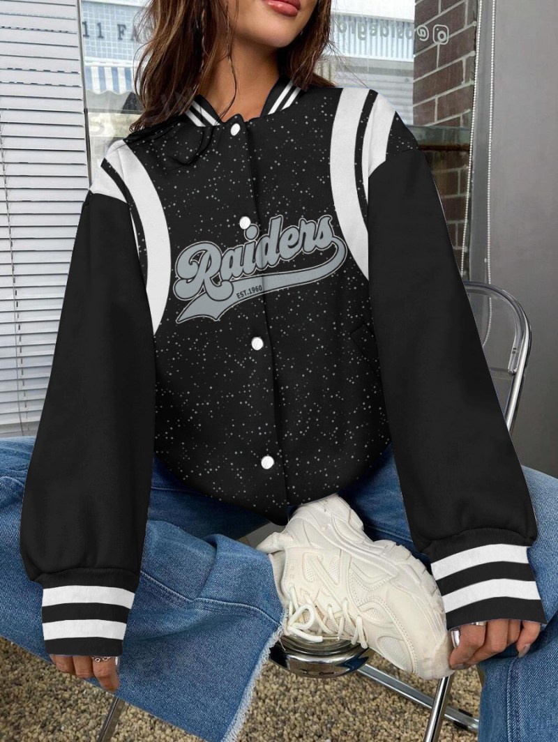 Las Vegas Raiders Varsity Jacket