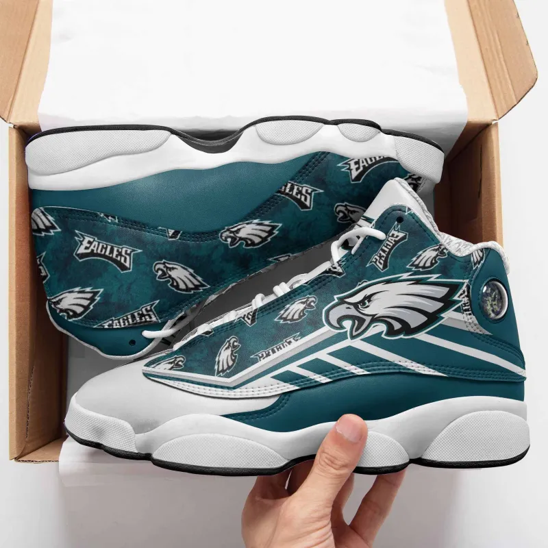 Philadelphia Eagles Air JD13 Sneakers