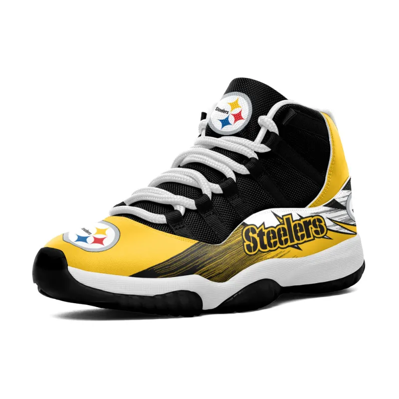 Vibrant Pittsburgh Steelers AJD11 Sneakers