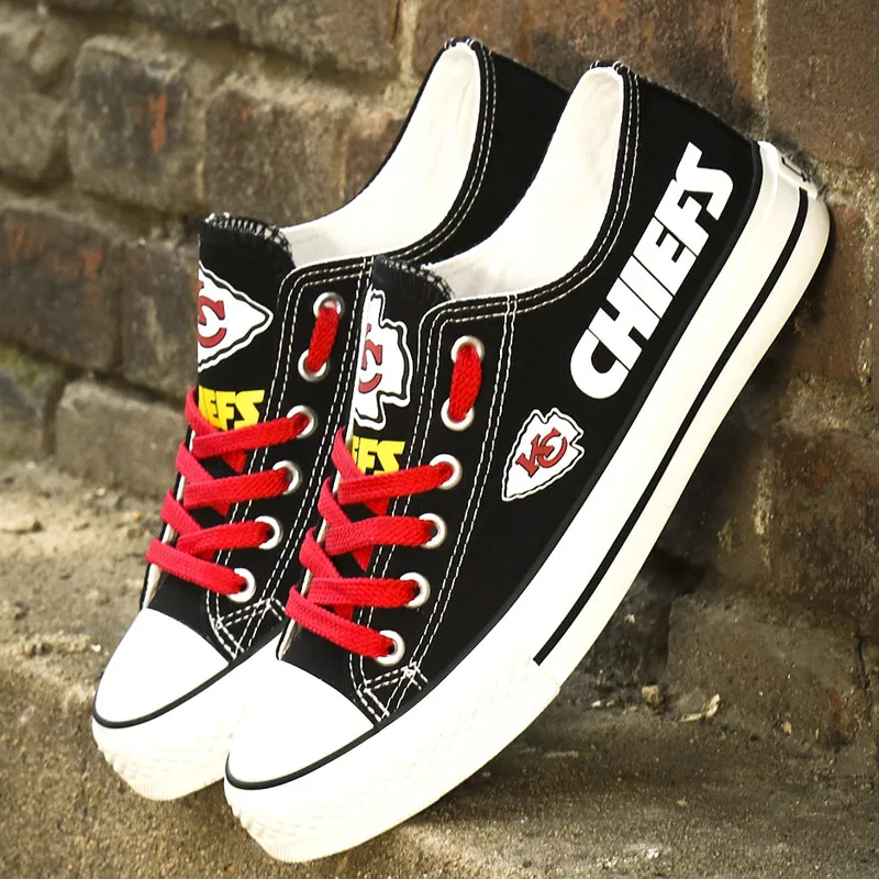 Kansas City Chiefs New Low Top BG50 Back View
