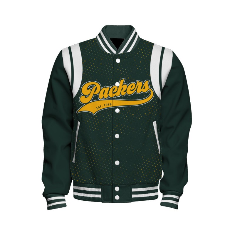 Green Bay Packers Varsity Jacket