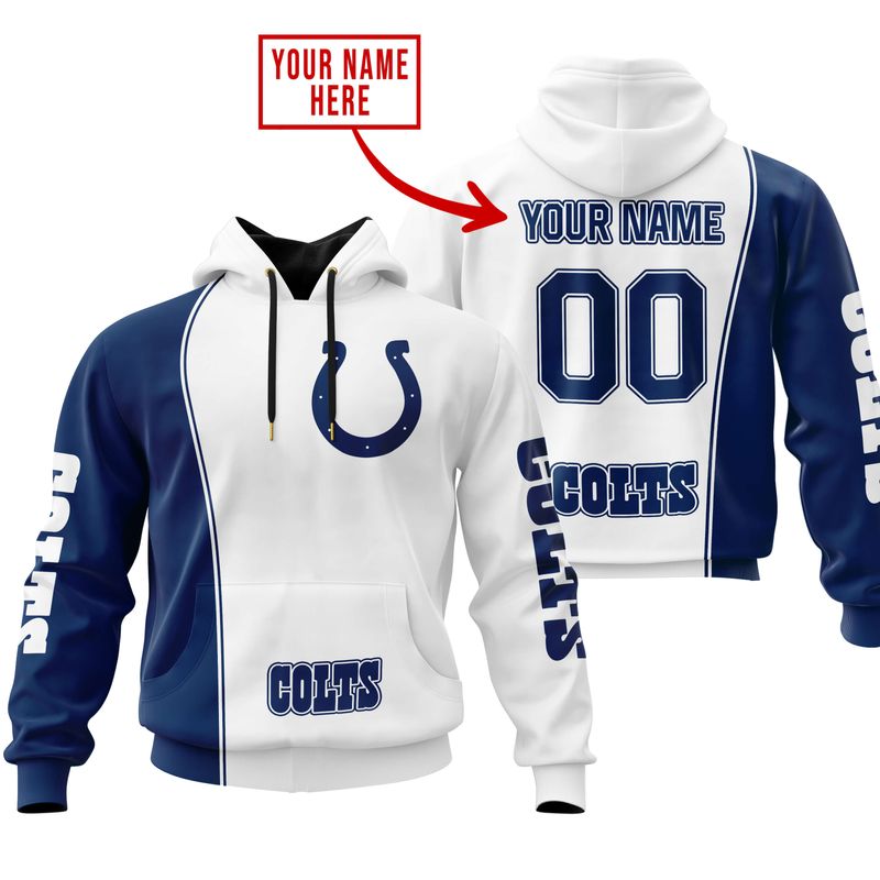 Indianapolis Colts Personalized Hoodie