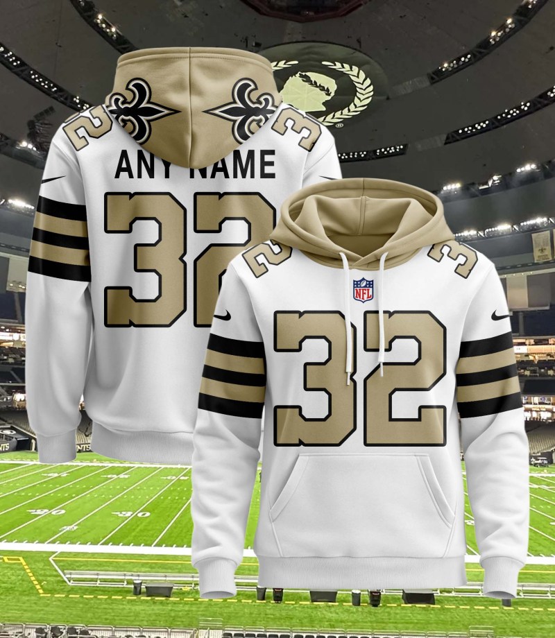 New Orleans Saints Personalized Hoodie