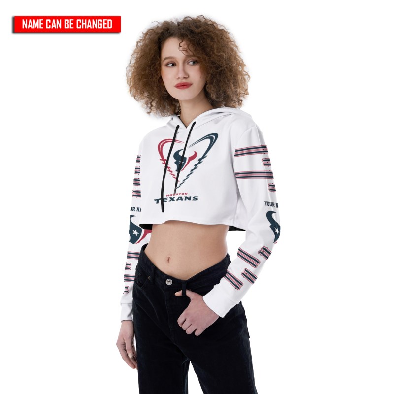 Houston Texans Croptop Hoodie and Leggings 3