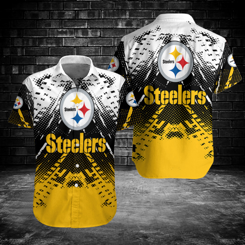 Sizing Chart for Pittsburgh Steelers Button Shirt