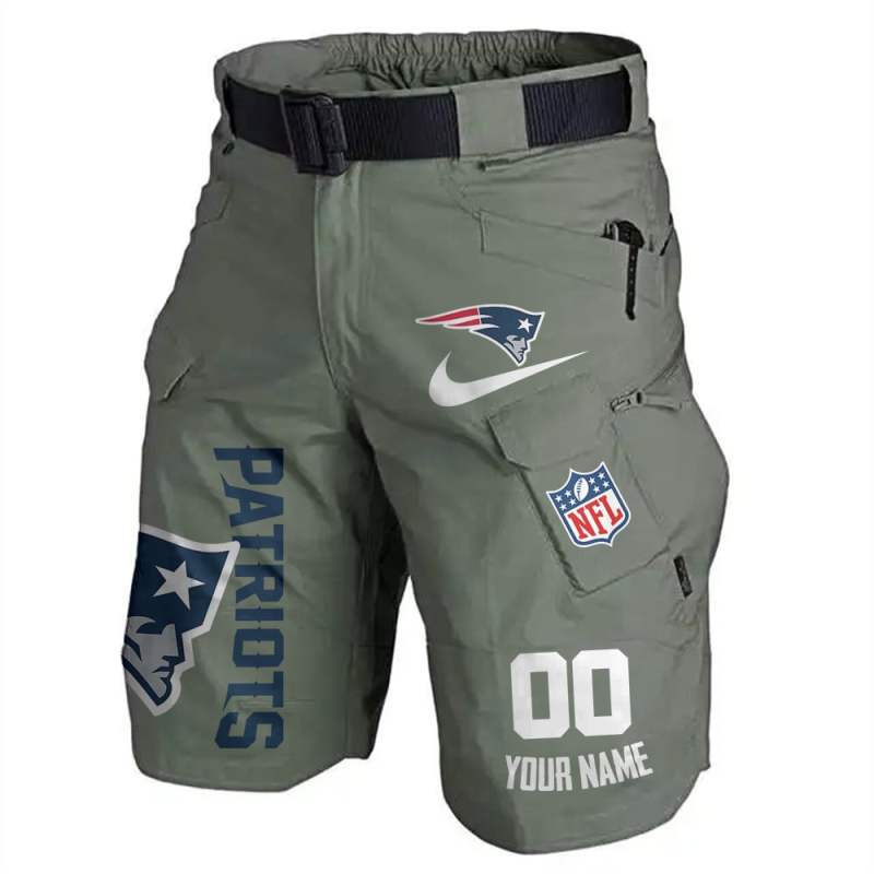 Front view of New England Patriots Shorts