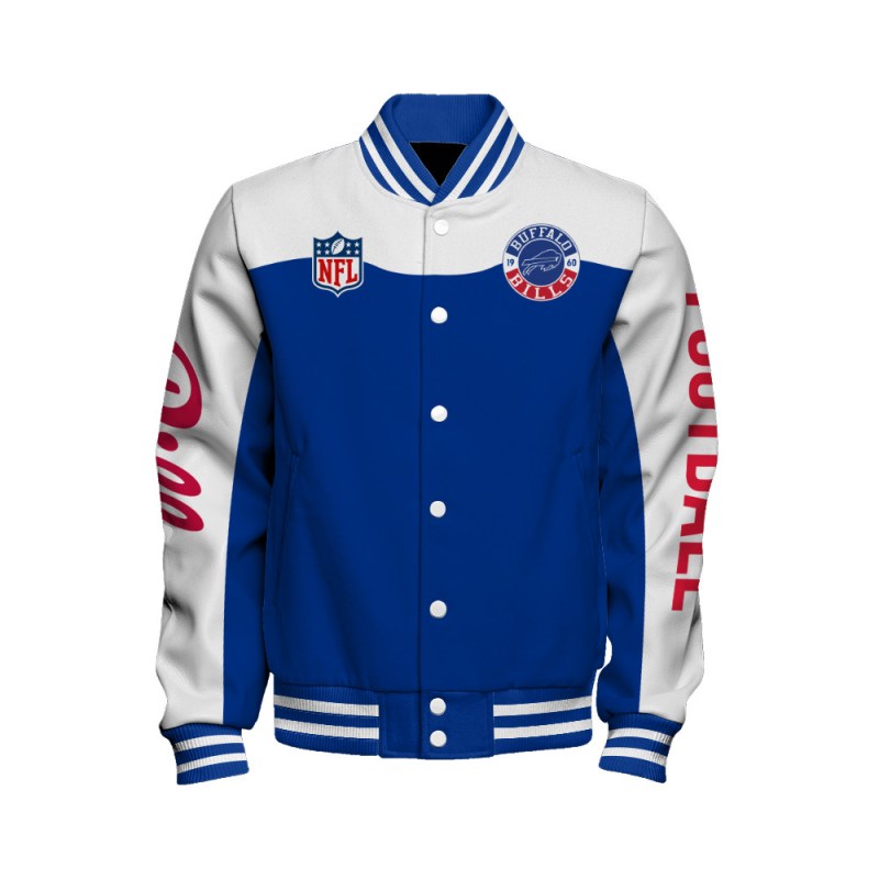 Buffalo Bills Varsity Jacket Image 2