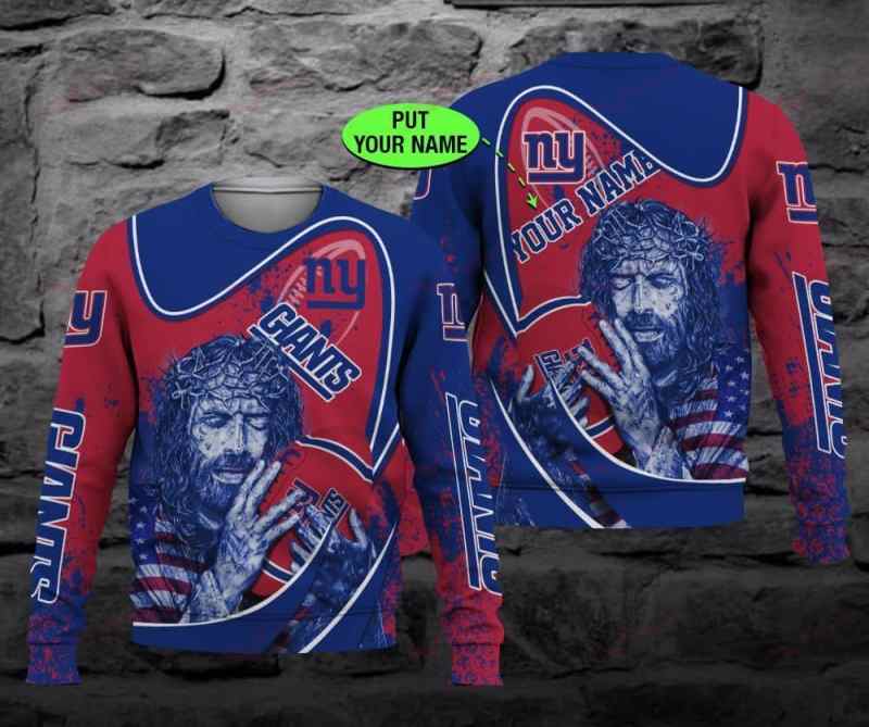 New York Giants Ugly Christmas Sweater Image 4