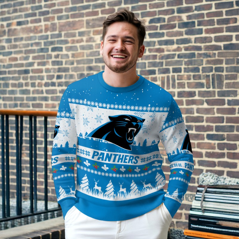 Carolina Panthers Ugly Christmas Sweater