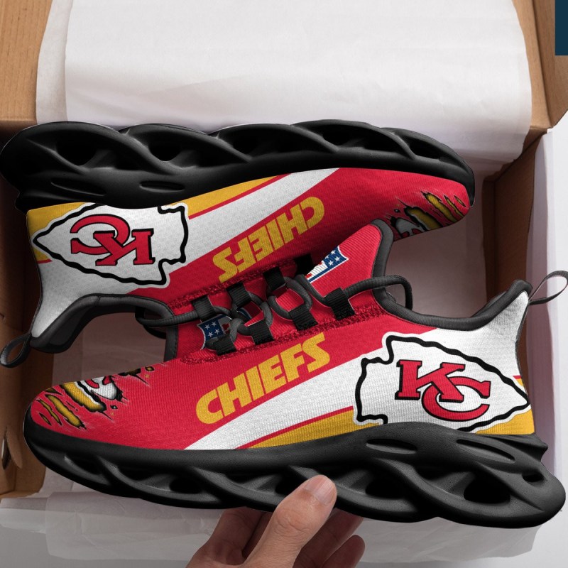Kansas City Chiefs Yezy Running Sneakers 972