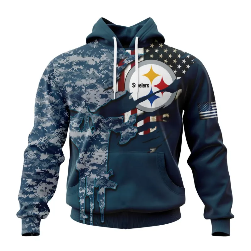 Pittsburgh Steelers Hoodie Front