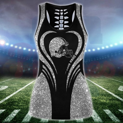 Cleveland Browns Tank Top and Leggings 2