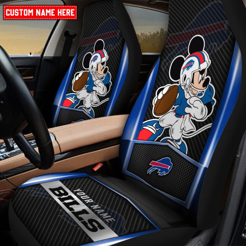 Buffalo Bills Personalized Car Seat Covers