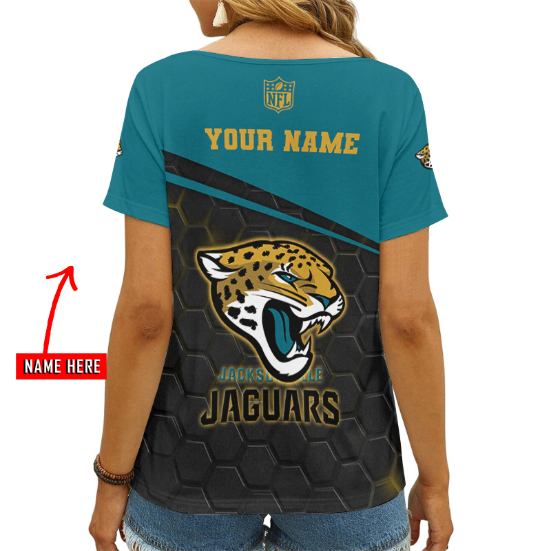 Styled Jacksonville Jaguars Ladies T-shirt