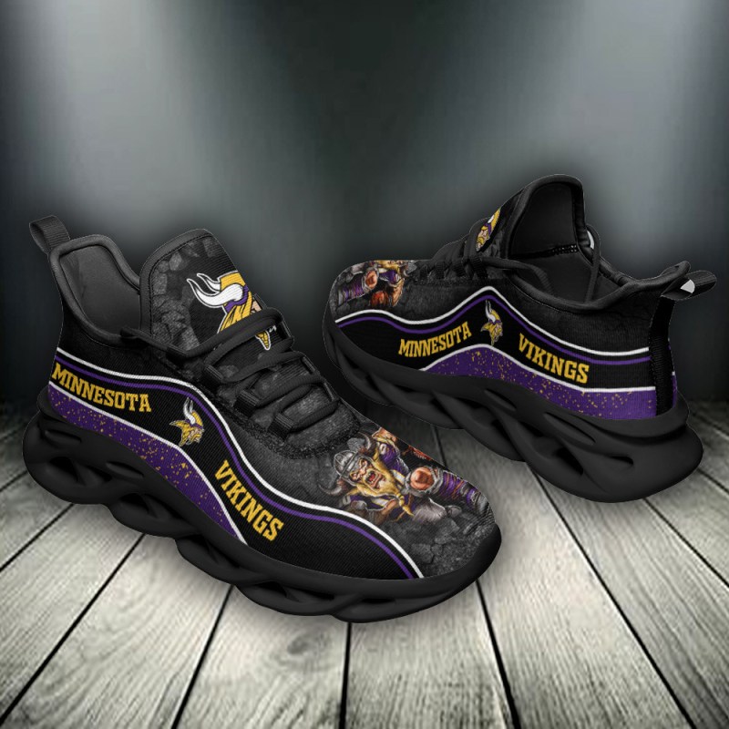 Minnesota Vikings Yezy Running Sneakers