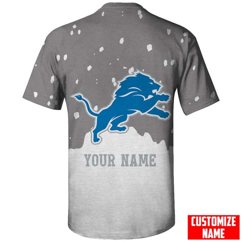 Customized Detroit Lions T-Shirt