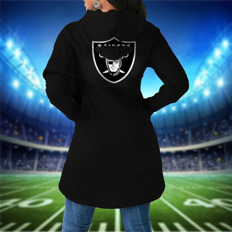 Las Vegas Raiders Women Irregular Hoodie