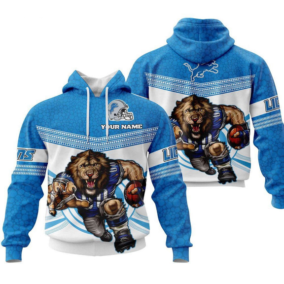 Detroit Lions Personalized Hoodie