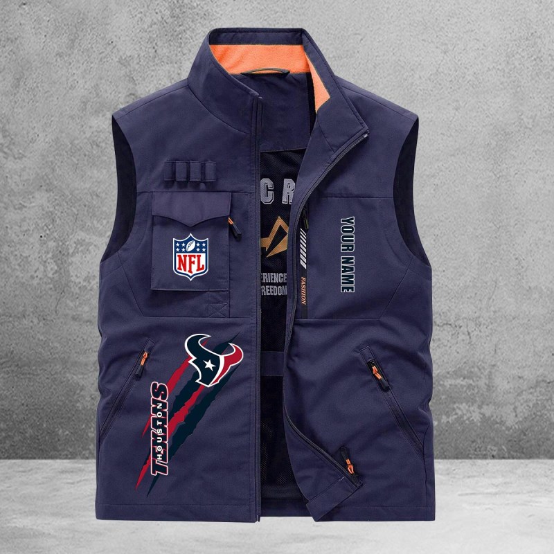 Houston Texans Multi-Pockets Vest