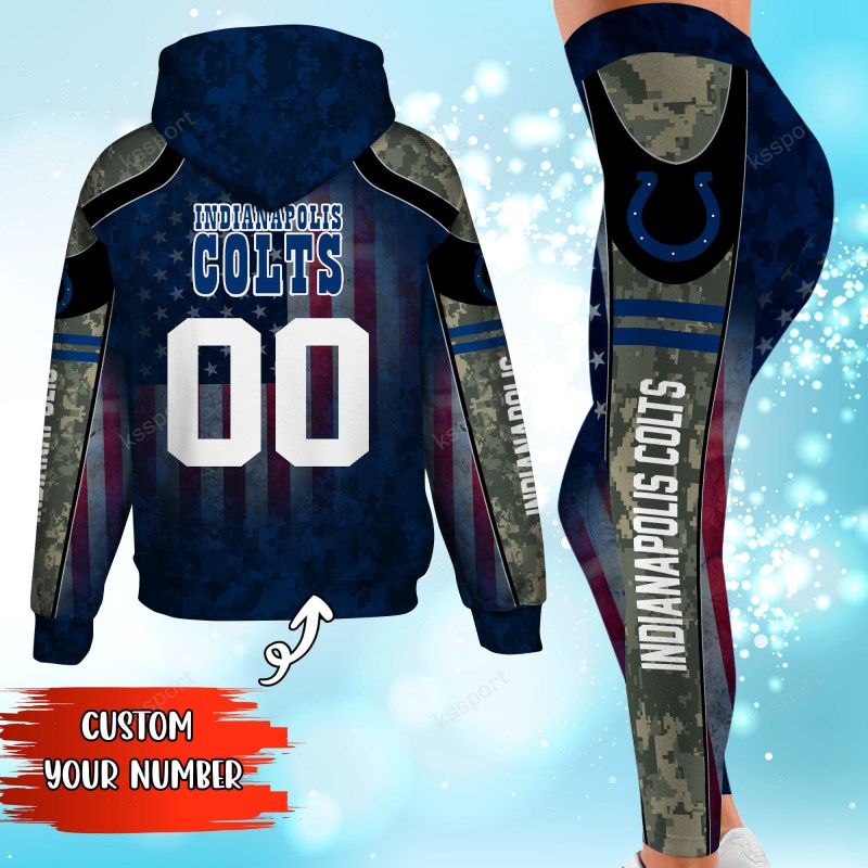 Indianapolis Colts Personalized Leggings