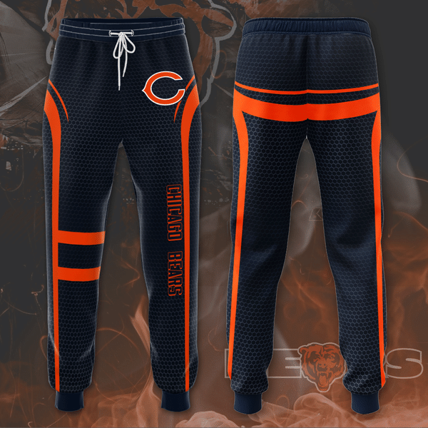 Chicago Bears 3D Printed Pocket Sweatpant